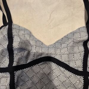 Elegant Black and White Bikini